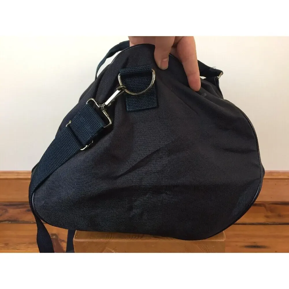 Vtg Pierre Cardin Navy Shoulder Strap Cross Body Carry On Duffle Bag Luggage 17